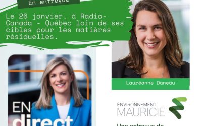 Entrevue – Québec loin de ses cibles pour les matières résiduelles
