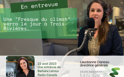 Entrevue – Fresque du climat verra le jour à Trois-Rivières